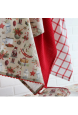 Harman Classic Christmas Tea Towel-Set Of 3