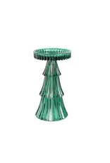 Harman Empire Tree Pillar Candle Holder-Green-L