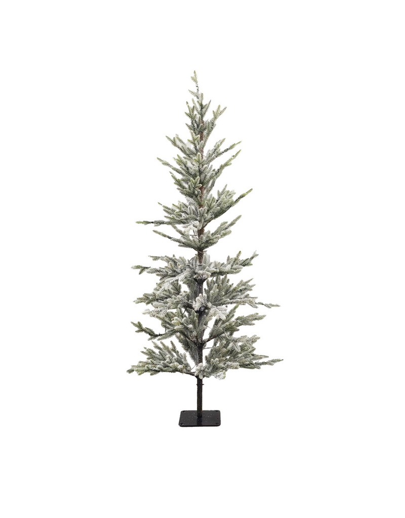 Harman Flock Balsam Décor Tree With Led Lights