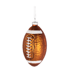 Harman Football Glass Ornament