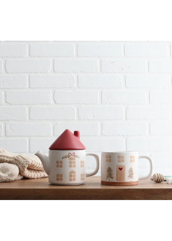 Harman Happy Home Stacked Tea & Mug Set