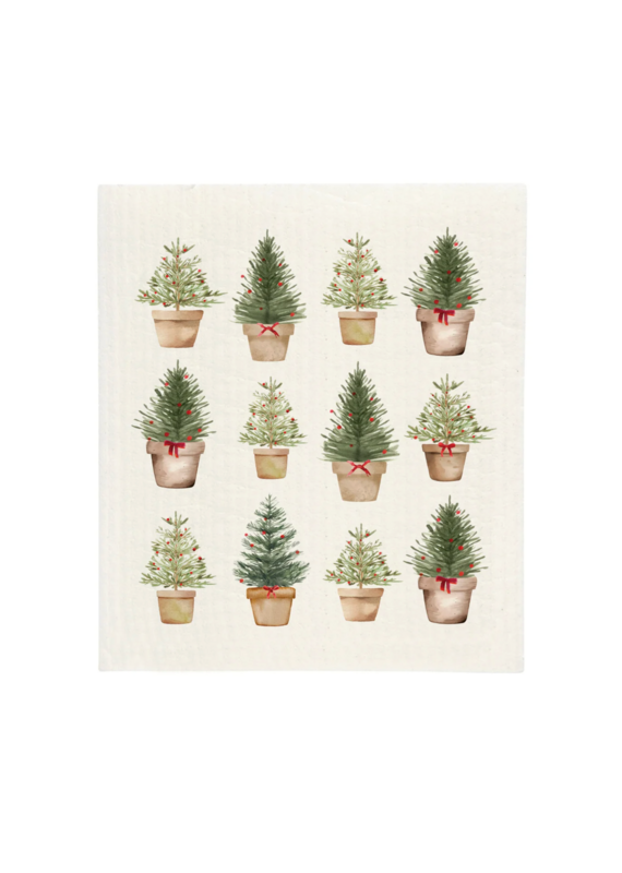 Harman Holiday Trees In Pots Sponge Cloth