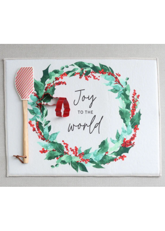 Harman Joy To The World Printed Drying Mat