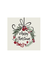 Harman Merry Xmas Wreath Napkin