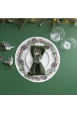 Harman Shimmer Wreath Round Placemat-Set Of 4