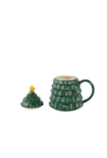 Harman Tree Covered Mug-Green