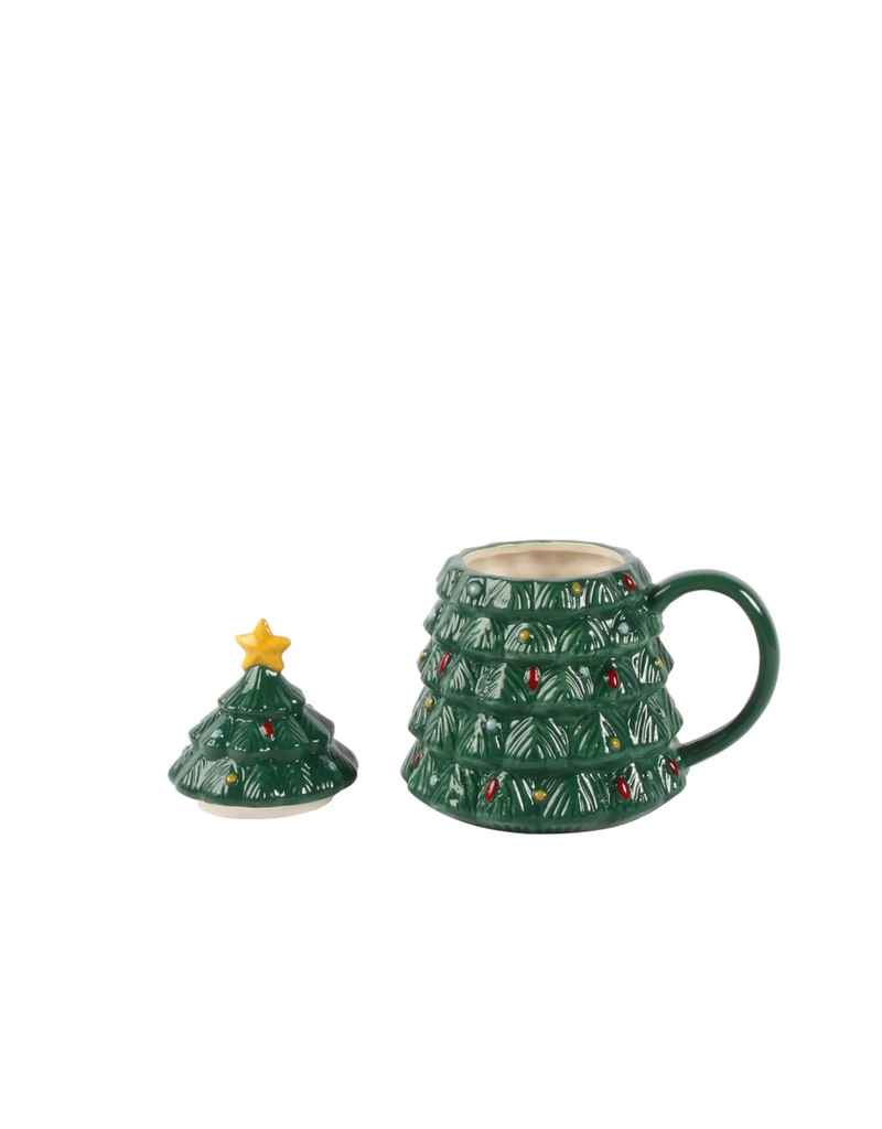 Harman Tree Covered Mug-Green