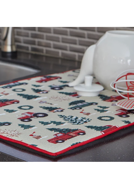 Harman Vintage Christmas Drying Mat