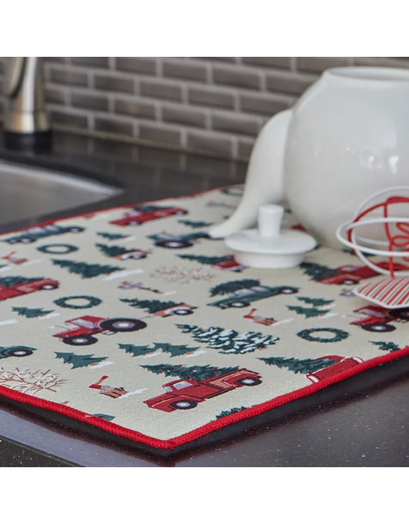 Harman Vintage Christmas Drying Mat