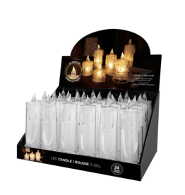 Harman Warm White LED Candles-Large