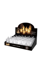 Harman Warm White LED Candles-Medium