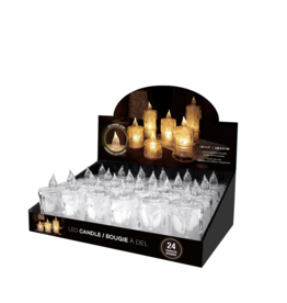Harman Warm White LED Candles-Medium