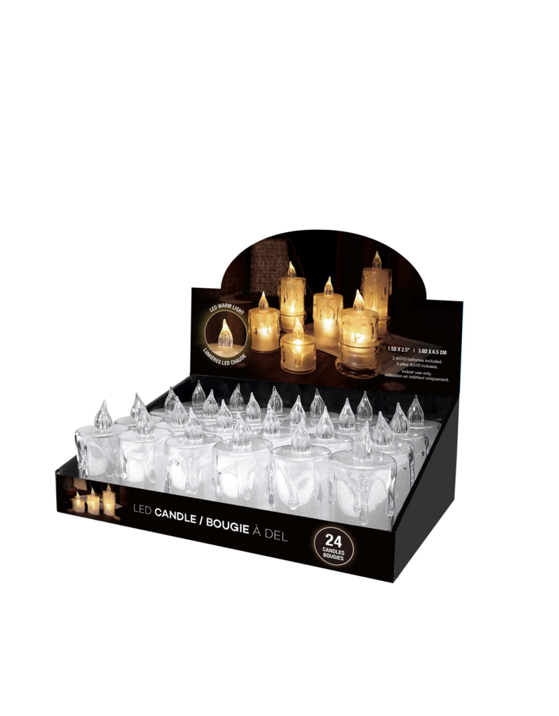 Harman Warm White LED Candles-Medium