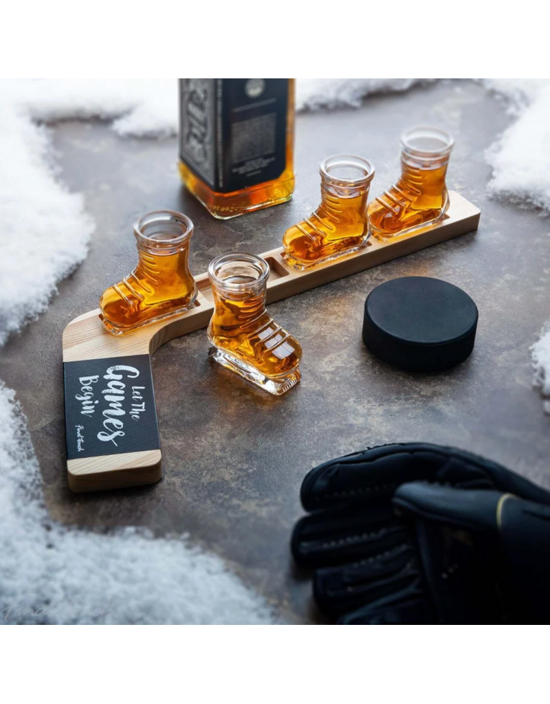 Final Touch Hockey Shot Flight Set