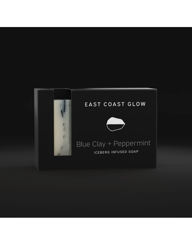 East Coast Glow Blue Clay + Peppermint | Iceberg Infused Soap