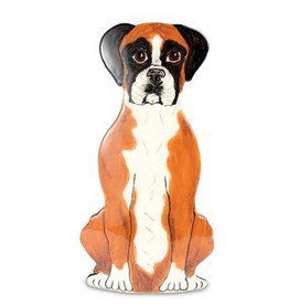 Pavilion Tyson Boxer Vase-11.5"