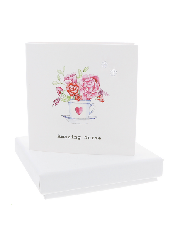Pavilion Nurse - 5mm Stud Earrings/Card