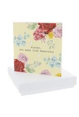 Pavilion Sister-5mm  Earrings/Card