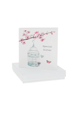 Pavilion Special Sister - 4mm Earrings/Card