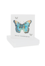 Pavilion Granddaughter - 7mm Butterfly Earrings