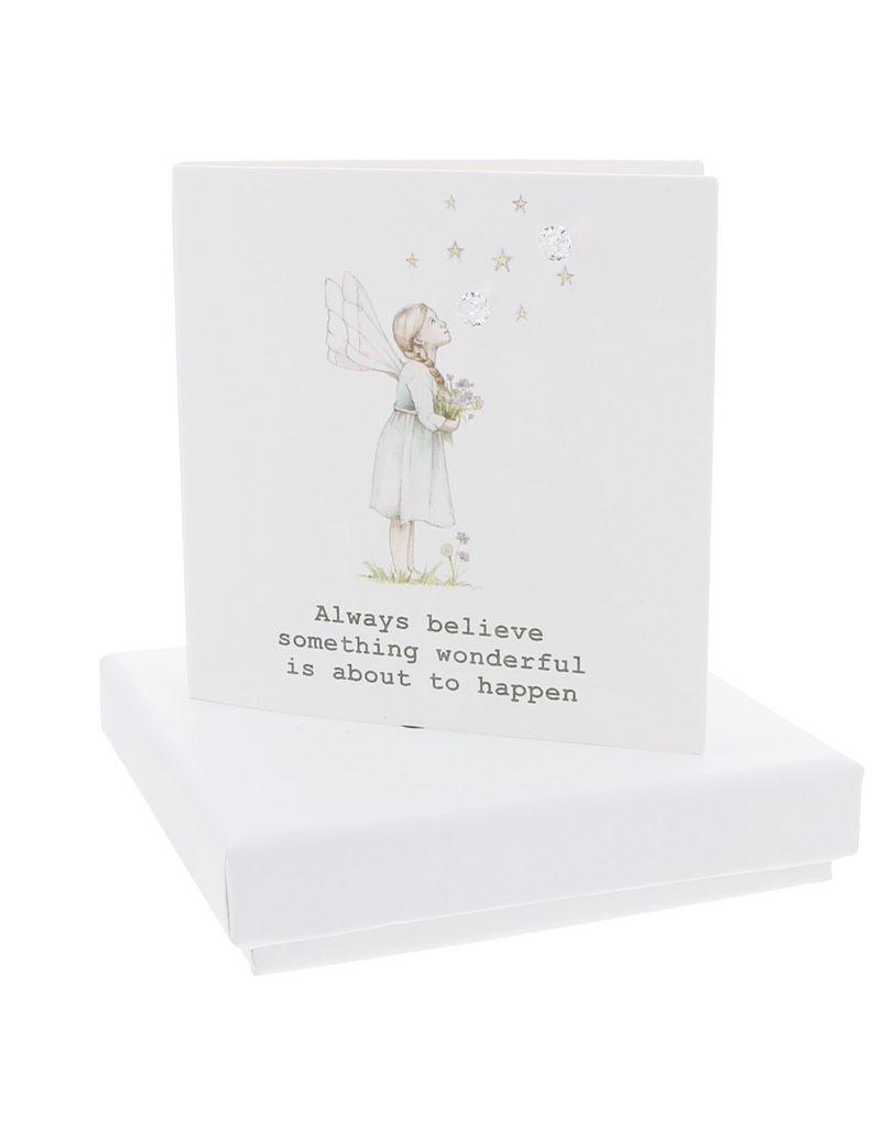 Pavilion Believe - 5mm Stud Earrings/Card