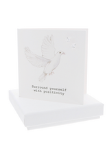 Pavilion Positivity - 5mm Stud Earrings/Card