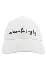 Pavilion My Dog - White Adjustable Hat