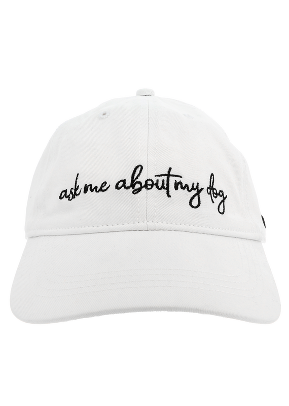 Pavilion My Dog - White Adjustable Hat