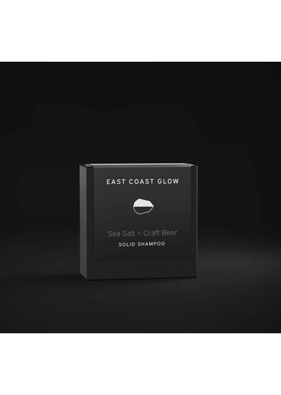 East Coast Glow Solid Shampoo – Sea Salt + Craft Beer