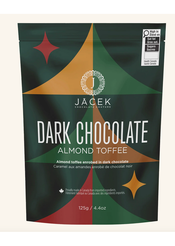 Jacek Dark Chocolate Almond Toffee