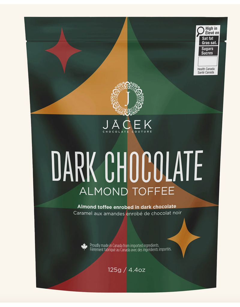 Jacek Dark Chocolate Almond Toffee