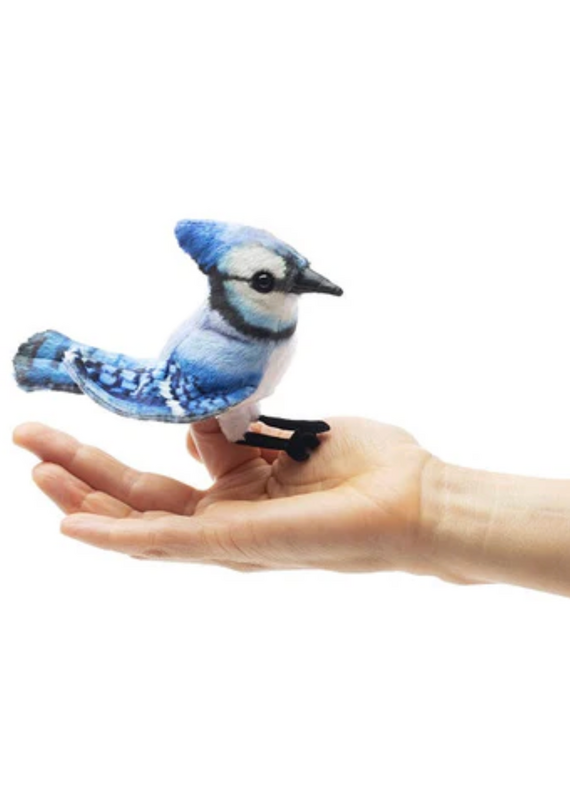 Folkmanis Puppets Mini Blue Jay
