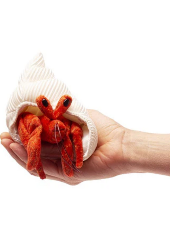 Folkmanis Puppets Mini Hermit Crab