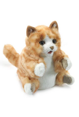 Folkmanis Puppets Orange Tabby Kitten