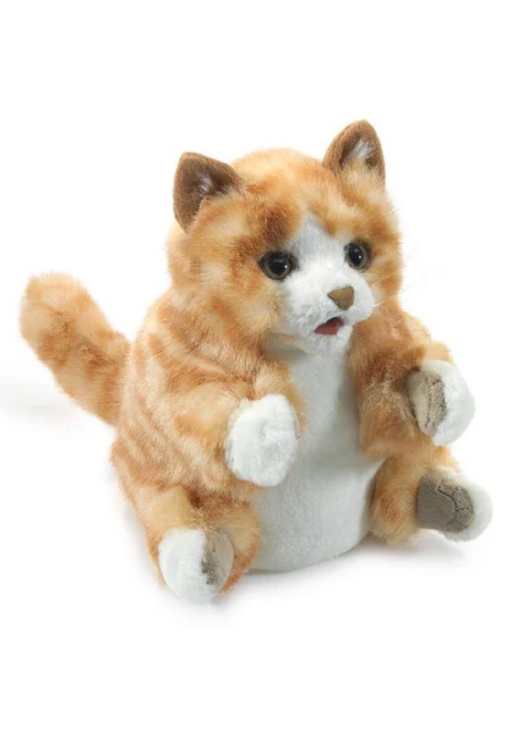 Folkmanis Puppets Orange Tabby Kitten