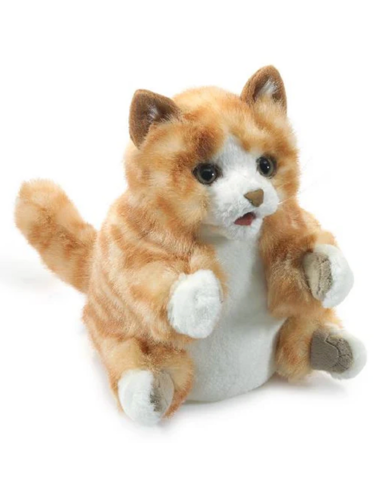Folkmanis Puppets Orange Tabby Kitten