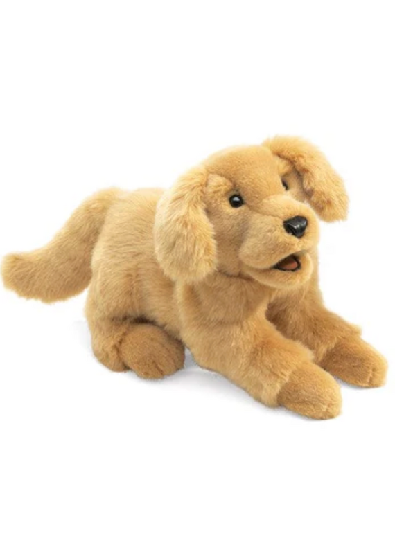 Folkmanis Puppets Golden Retriever Puppy