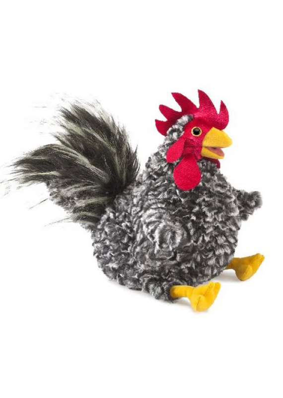 Folkmanis Puppets Barred Rock Rooster