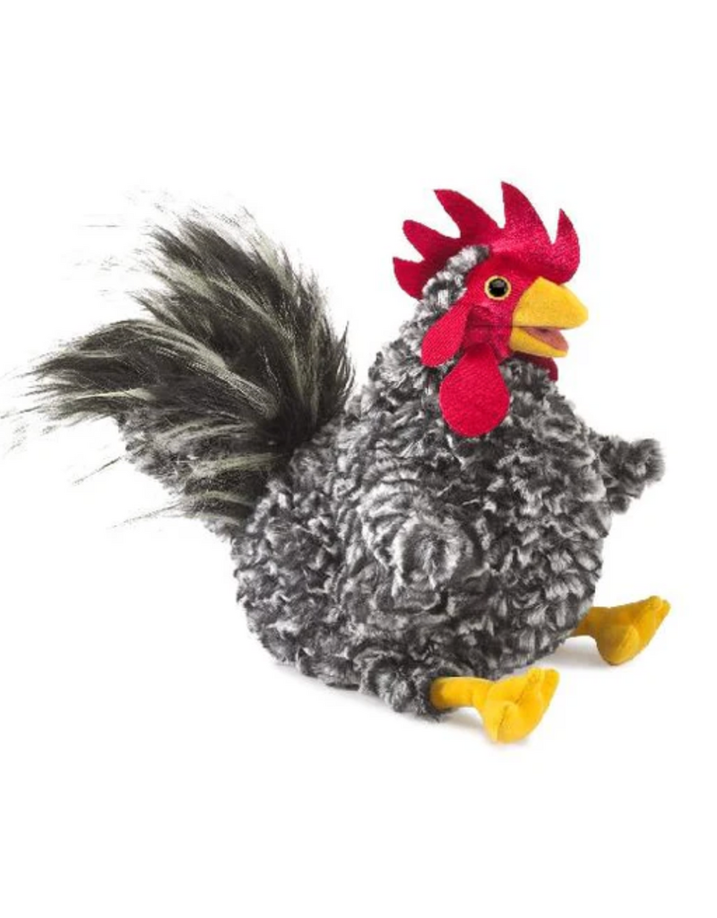 Folkmanis Puppets Barred Rock Rooster
