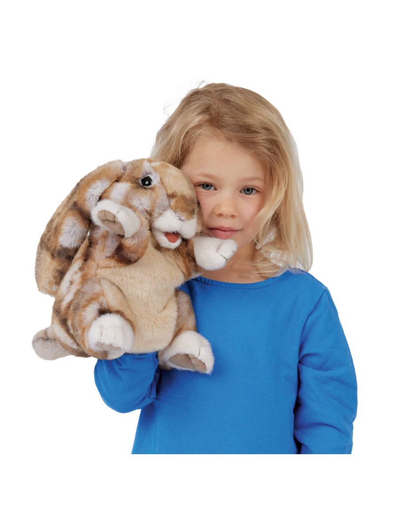 Folkmanis Puppets Silk Bunny Rabbit