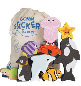 Le Toy Van Baby and Toddler - Stacking - Ocean Animals