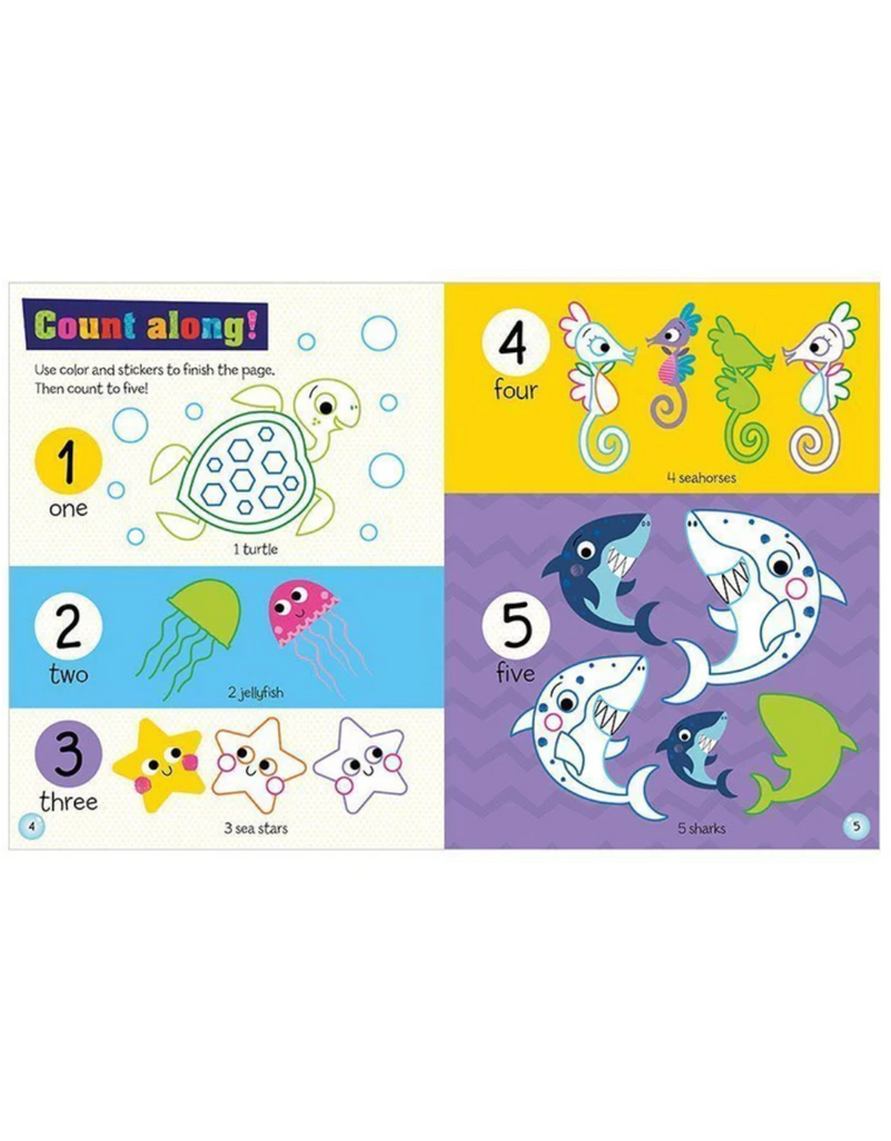 Make Believe Ideas LTD Sticker Activity-Never Touch A Shark!