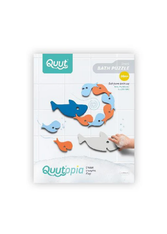 Quut Shark-Bath Puzzle