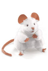 Folkmanis Puppets White Mouse