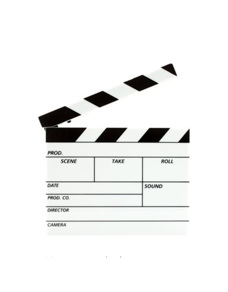 Jabco Canada Inc Mini Clapperboard Lightbox