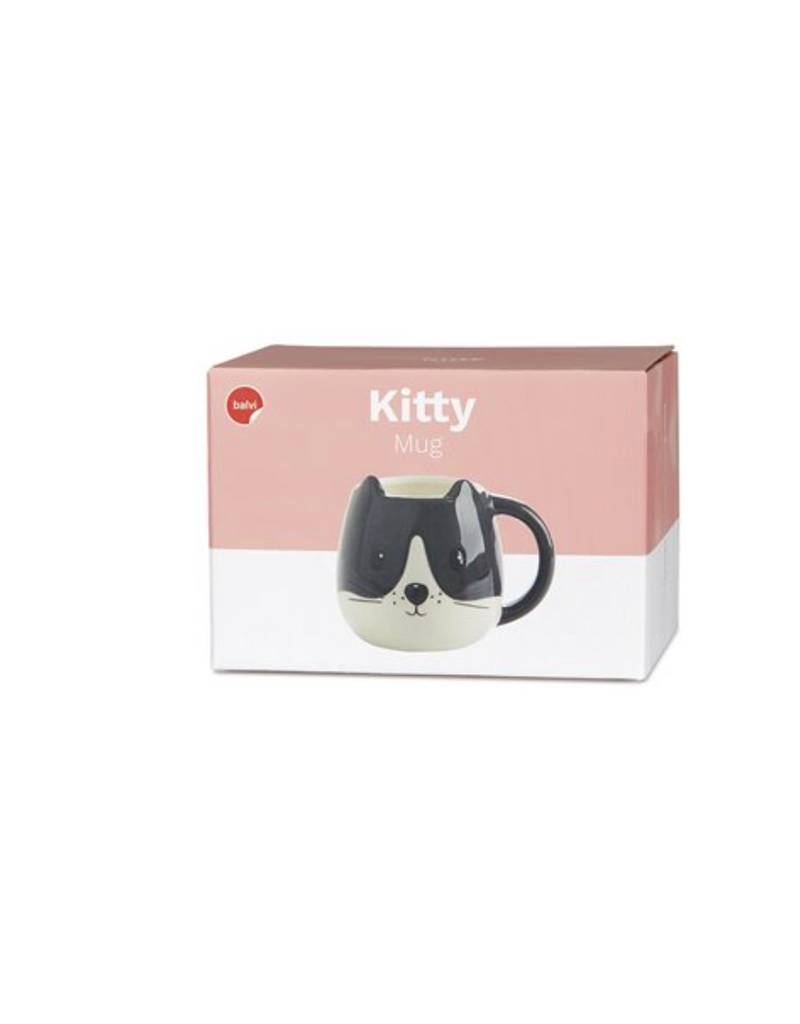 Jabco Canada Inc Kitty Mug-Black & White