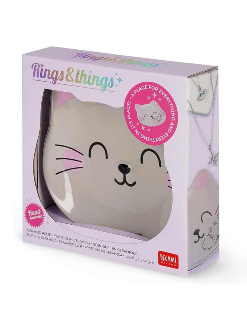 Legami Ceramic Kitty Plate