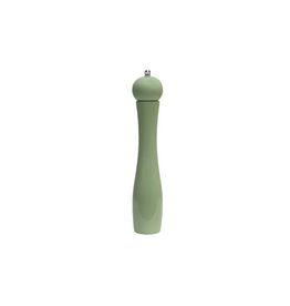 Hazel Mazel Enamel/Rubberwood Salt & Pepper Milk-Mint