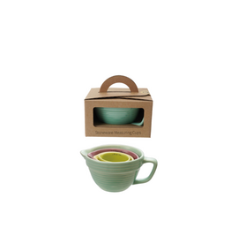 Hazel Mazel Stoneware Batter Bowl Measuring Cup