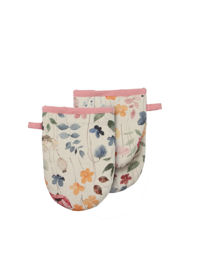 Harman Watercolor Garden Mini Mitt-Set Of 2